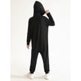 thumbnail image 4 of Hotiary Children's Reflective Holiday Outfits Hooded Batwing Jumpsuit, Size 4-12 Years, 4 of 8