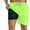 09-Green, variant on KHONTS Mens Swim Trunks Quick Dry Bathing Suit Inseam Board Shorts with Compression Liner and Pocket 09-Green XL