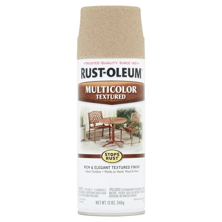 (3 Pack) Rust-Oleum Stops Rust Multicolor Textured Desert Bisque Spray Paint, 12