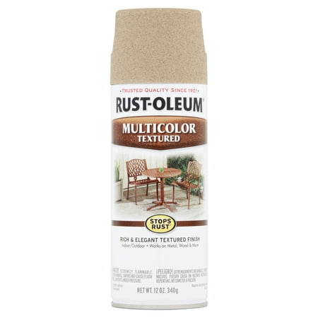 (3 Pack) Rust-Oleum Stops Rust Multicolor Textured Desert Bisque Spray Paint, 12