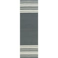 thumbnail image 4 of Safavieh  Handmade Flatweave Dhurries Shirleen Modern Wool Rug Dark Grey 4' x 6' 4' x 6' Indoor,Handmade Living Room Rectangle, 4 of 11