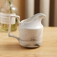 NANAHuang Marbling Ceramic Milk Jug Sugar Bowl, Coffee Serving Set
