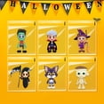 thumbnail image 2 of 100pcs Cartoon Halloween Cookie Packaging Bag Pumpkin Party Ghost Candy Self-adhesive Packaging Bag, 2 of 5