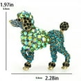 thumbnail image 4 of EASTIN Puppy Brooch Dog Animal Pin Vintage Elegant Women‘s Clothing Accessory, 4 of 4
