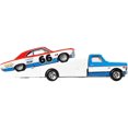 thumbnail image 3 of Hot Wheels Team Transport Truck & Race Car, Gift for Racing Collectors, 3 of 6