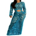 thumbnail image 1 of Robe Longue en Crochet à Manches Longues pour Femmes pour l'Été Plage, 1 of 3