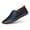 Blue, variant on Men's comfort Daily life Shoes Soft Walking Breathable Shoes Round head flat Driving Shoes