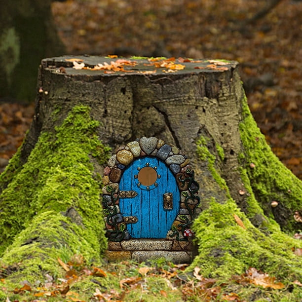 Genérico Puerta de,Puerta de jardín de - en Miniatura de jardín de de Madera Creativa,Decoración de Puerta de Elfo, Mini Accesorios de de, Decoraciones de tocón de árbol para decoración exterio Genérico Puerta de,Puerta de jardín de - en Miniatura de jardín de de Madera Creativa,Decoración de Puerta de Elfo, Mini Accesorios de de, Decoraciones de tocón de árbol para decoración exterio