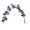Black-2, variant on Lilixerw Halloween Garland Decoration, Twig Vine with Ghost and Spider Web Accent, for Arch, Mantel, Doorway and Railings Display, 13.78 inch