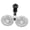 White, variant on Lipstore Double Head Car Cooling Fan 3 Adjustable Speeds Strong Wind Auto Cooling Fan Black