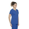 thumbnail image 4 of Healing Hands Purple Label Women's Jean 2-Pocket Scrub Top, 4 of 6