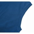 thumbnail image 4 of Krumba Mens Oversized Sweater Vest: Big Tall V Neck Plus Size Knit Sleeveless Casual Pullover Royal Blue 5XL, 4 of 9