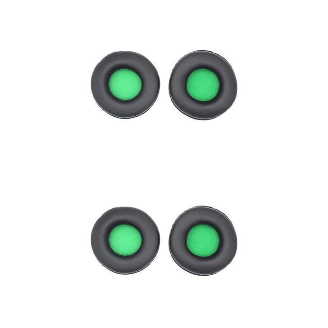 Methold Almohadillas para los oídos, esponja protectora redonda para juegos montada en la cabeza, reemplazo de accesorios en la oreja para Skullcandy Type4 NO4