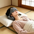 thumbnail image 7 of Travel Neck Pillow with Eye Mask, Large 500g Memory Foam U Shaped Pillow, Extra Support Airplane Neck Rest, Shade Sleep Mask for Travel Office by Xuniizn, 7 of 7