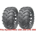 thumbnail image 1 of (2) 22x10-10 Kymco MXU 150 250 270 300 Sport ATV Rear Tires Set Mud 6PR, 1 of 4
