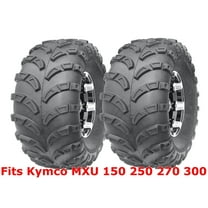 (2) 22x10-10 Kymco MXU 150 250 270 300 Sport ATV Rear Tires Set Mud 6PR
