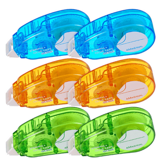 Total 4pcs Mini Double Sided Adhesive Tape Runner Scrapbook Runner Tape  Roller, Acid Free, Permanent Double-Sided Adhesive Tape Dispenser for  Crafts