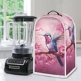 thumbnail image 5 of Yuyamidu Hummingbird Blender Cover with Handle Coffee Juicer Maker Organzier Bag Food Processor Protective Covers Floral Blender Protector Pink Kitchen Decoration, 5 of 6