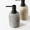 Grey-1pc, variant on Xlhshop Beige Resin Soap Dispenser with Black Pump, Hand Soap Lotion Dispenser for Bathroom Countertop and Kitchen