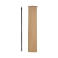 thumbnail image 3 of Boardwalk BWK636 1 in. Diameter x 60 in. Fiberglass Broom Handle Nylon Plastic Threaded End - Black, 3 of 6