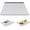 20" x 16", variant on Stainless Steel Board with Lip - 24" x 20" Metal Chopping Board for Kitchen Countertop, Non-Slip Steel Pastry Board for Meat, Vegetables, Dough & Baking, Easy to Clean