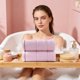 thumbnail image 4 of CaiYueKe Cotton Hand Towels for Bathroom, Soft Absorbent Face and Body Towels, Decorative Towel for Spa Gym Kitchen Hotel, Dormitory Home Use Daily Towel, Quick Dry Bath Towel, 4 of 7