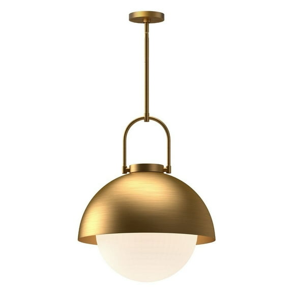 PD507216AGOP-Alora Lighting-Harper - 1 Light Pendant-19.88 Inches Tall and 15.75 Inches Wide-Aged Gold Finish