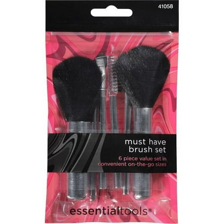 Body Benefits by Body Image® Essential Tools On-The-Go Must Have Brush Set, 6pc