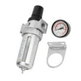 thumbnail image 3 of Air Pressure Regulator, Air Filter Regulator Water Trap with Pressure Control, Aluminum Made, Compact Design, BSP1/2" Air Compressor Moisture Water Trap Filter Regulator, 3 of 7