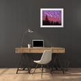 thumbnail image 3 of Terrill, Steve 14x12 White Modern Wood Framed Museum Art Print Titled - OR, Three Sisters, sunset clouds over forest, 3 of 4