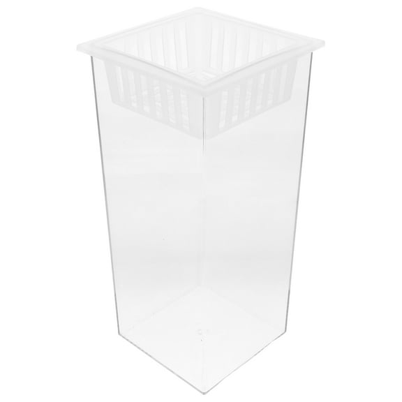 HOMEMAXS Small Fish Tank for Office Desktop Hydroponic Clear Vase Fish Tank with Transparent Betta Fish Tank Landscape Aquarium