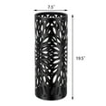 thumbnail image 2 of Costway 20 inch Umbrella Holder Round Metal Stand Rack Large Size with Drip Tray Hooks, 2 of 10