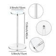 thumbnail image 3 of Clear Hat Stand Round Display Riser Baseball Hat Holder Standing Organizer Rack 40cm, 3 of 6