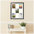thumbnail image 2 of ArtToFrames Collage Photo Picture Frame with 5 - 5x7 Openings, Framed in Black with Chantilly and Black Mats (CDM-3926-106), 2 of 8