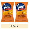(2 pack) Jays Ridges Potato Chips, Cheddar and Sour Cream, 10 oz Bag