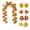 C, variant on 78.74 Inch Artificial Fall Maple Garland, Faux Autumn Leaf Vine with Pumpkin Berry for Mantel Table Thanksgiving Decor