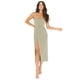 thumbnail image 1 of Vestido elegante de estilo francés para mujer, sin mangas, con abertura en el hombro, para primavera y verano, 1 of 6