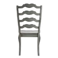 thumbnail image 3 of Weston Home Farmhouse Dining Chair with French Ladder Back (Set of 2), 3 of 6