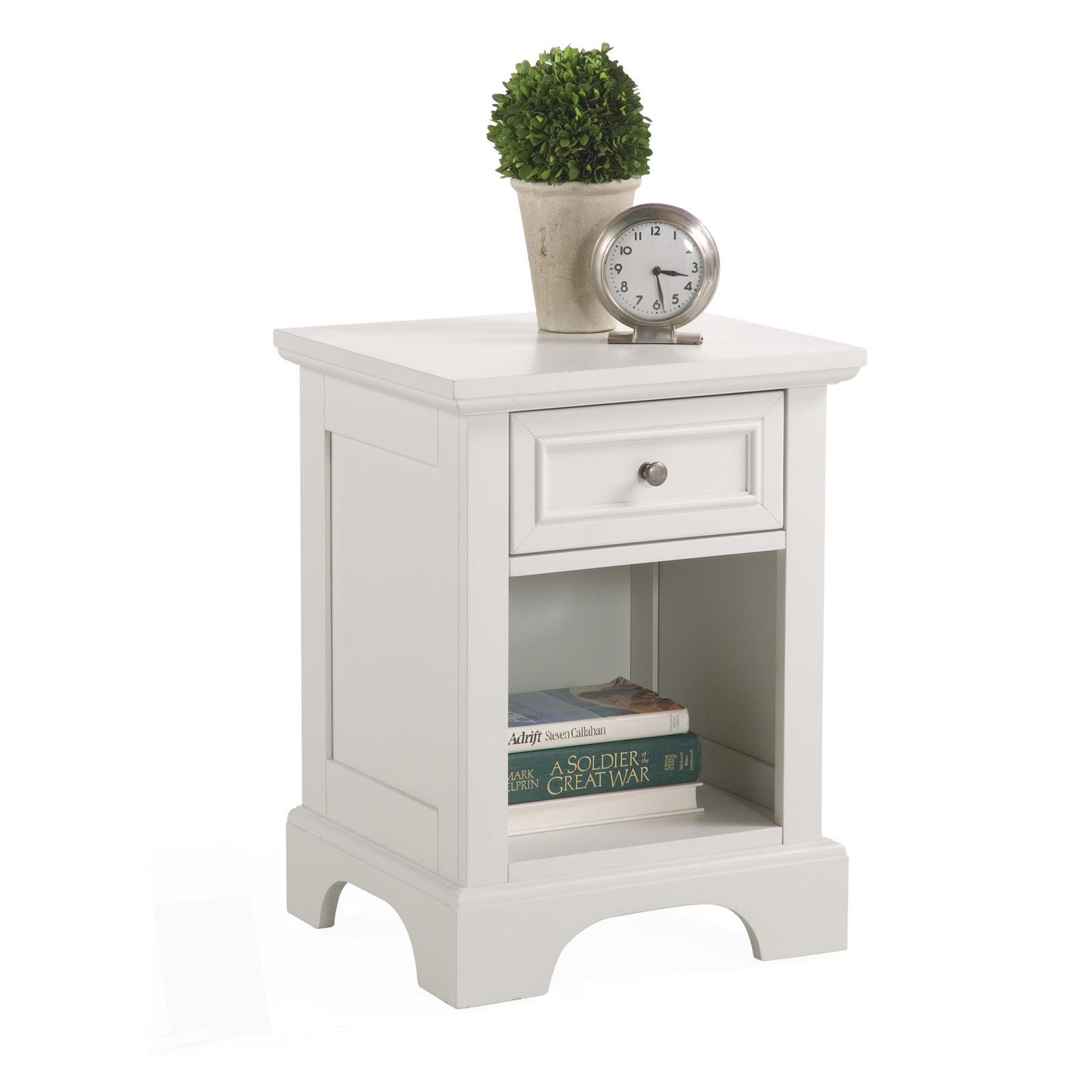 Naples White Night Stand