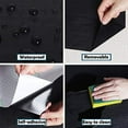 thumbnail image 3 of Papier Peint Noir - Papier Peint Autocollant Effet Bois –, 3 of 7