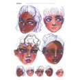 thumbnail image 4 of Creative Expressions Feuilles de Collage 8"X12 Pouces par Jane Davenport-Fresh Face CEJDC003, 4 of 4
