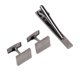 thumbnail image 5 of Gemelos ANGGREK Juego de gemelos para Hombre Forma de Rombo con clip de corbata, 5 of 8
