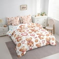 thumbnail image 3 of Erosebridal Pink Bowknot Bedding Sets Full Size, Cartoon Bear Animal Bedding Full Size, Princess Ribbon Reversible Comforter Sets with Sheets, Microfiber Room Decorative, 7pcs, 3 of 6