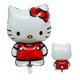 thumbnail image 4 of Globos de dibujos animados con temática de Hello Kitty y Sanrio, decoraciones para fiestas de cumpleaños, vajillas desechables, pancartas, soportes para pasteles, bolsas ecológicas, 4 of 5