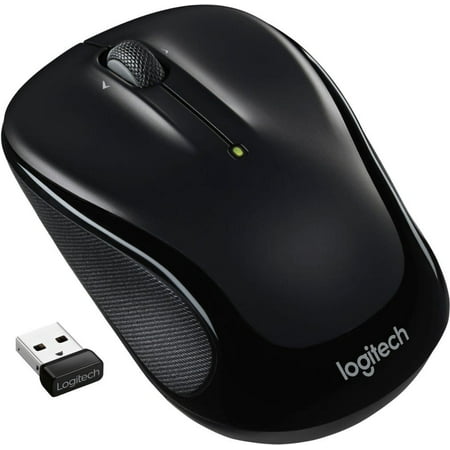 Logitech - M325s Wireless Optical Ambidextrous Mouse - Black