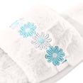 thumbnail image 4 of ichuanyi Fuzzy Open Toe Slippers for Women Indoor Cozy Fluffy Ladies Slippers, Cute Winter Bedroom House Shoes Slip On Slides Sandal, 4 of 9