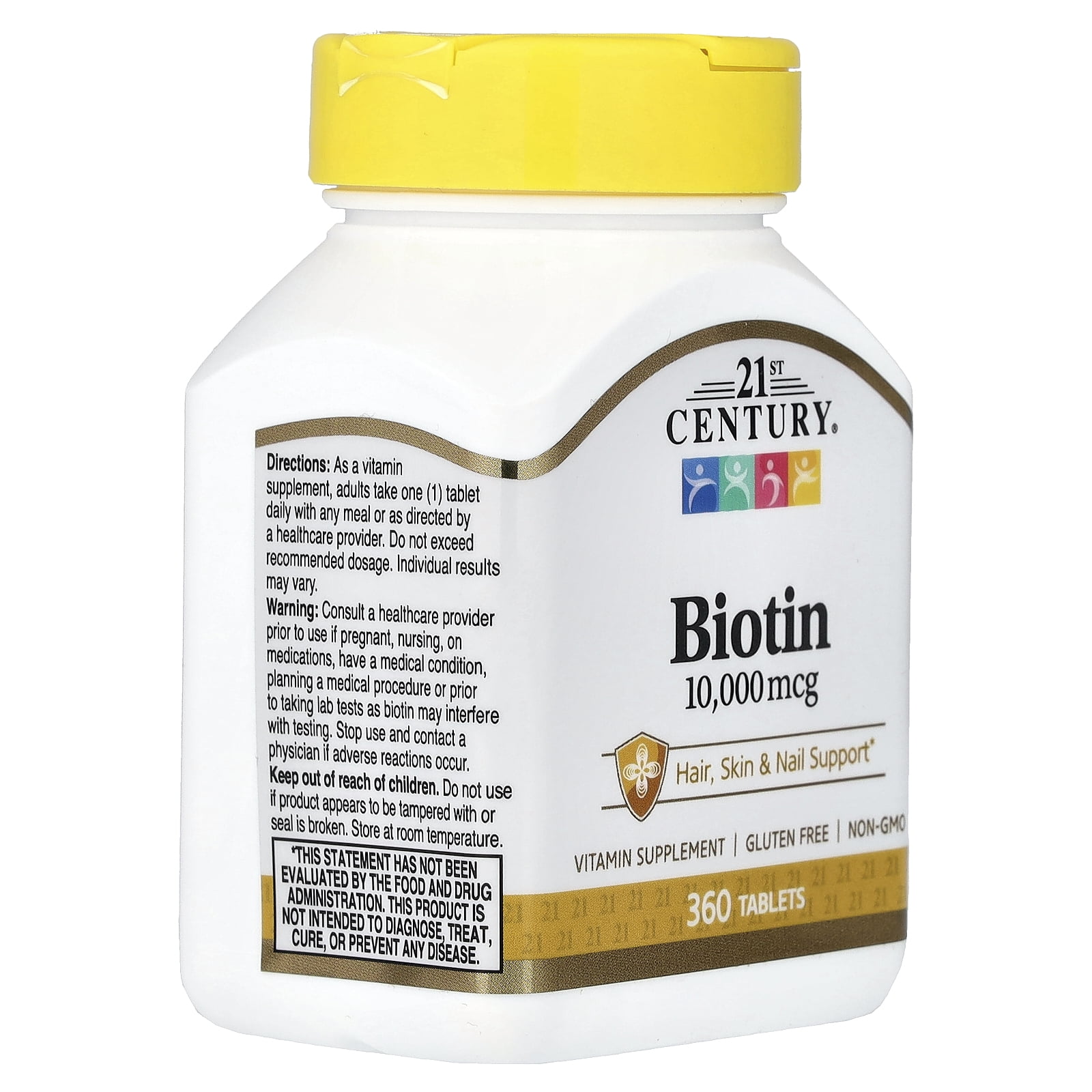 21st Century Biotin, 360 Tablets