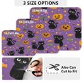 thumbnail image 2 of Dish Drying Mat Absorbent Dish Drainer Kitchen Counter 19.7x15.7inch Dish Drying Pad for Countertops Sinks Draining Racks Black Cats and Candy, 2 of 9
