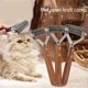 thumbnail image 3 of Billuyoard Pet Hair Removal Brush Handheld Massage Animal Groomer Rake Grooming Professional Reusable Hairbrush Deshedding Supply Type2, 3 of 6