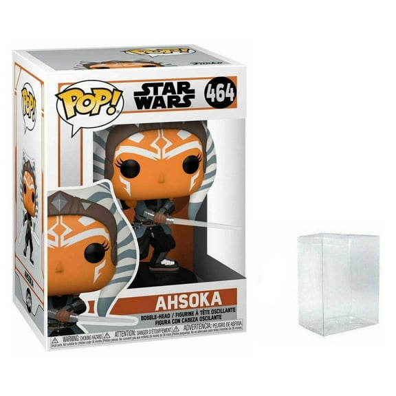 Funko Pop Star Wars - Ahsoka Tano with Dual Sabers #464 - Protector Included